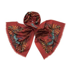 Палантин Tranini 0328 PAL 9  шелк и  шерсть