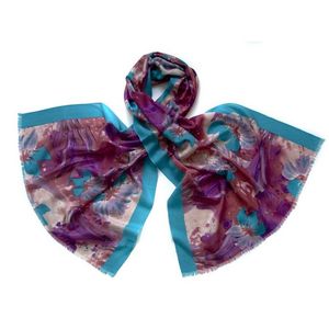 Палантин Tranini 0377 PAL 9  шелк и  шерсть