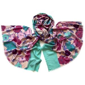 Палантин Tranini 0051 PAL 10  шелк и  шерсть