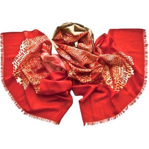 Палантин Tranini 0602 PAL 9  шелк и  шерсть