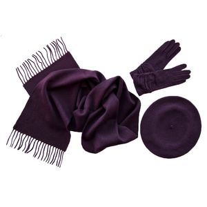 Комплект женский Tonak+Tranini  берет+шарф+перчатки 64