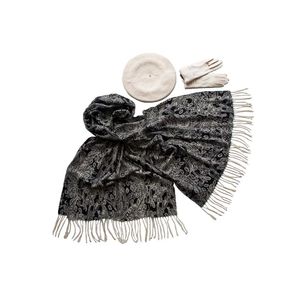 Комплект женский Tonak+Tranini  берет+палантин+перчатки 39043