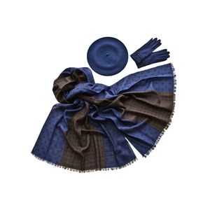 Комплект женский Tonak+Tranini  берет+палантин+перчатки 39037