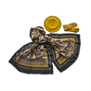 Комплект женский Tonak+Tranini  берет+палантин+перчатки 45019