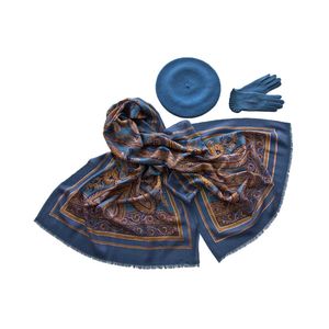 Комплект женский Tonak+Tranini  берет+палантин+перчатки 45018