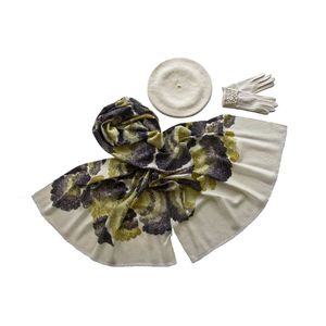 Комплект женский Tonak+Tranini  берет+палантин+перчатки 45037