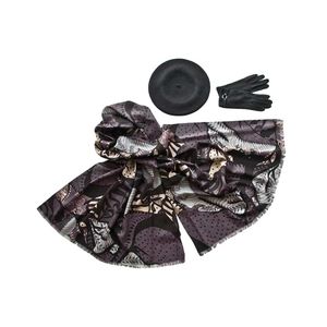 Комплект женский Tonak+Tranini  берет+палантин+перчатки 51029