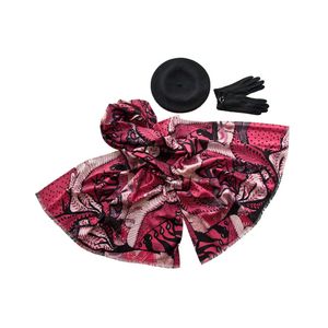 Комплект женский Tonak+Tranini  берет+палантин+перчатки 51027