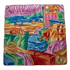 Платок картина Tranini из шелка 5826 PLATOK 3