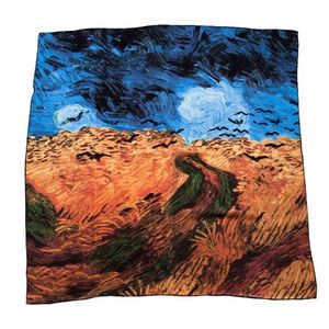 Платок картина Tranini из шелка 0576 PLATOK 3