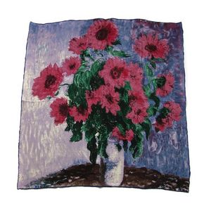 Платок картина Tranini из шелка 0002 PLATOK 3