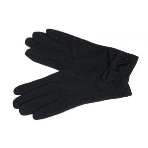 Перчатки женские шерстяные Tranini 02306 PERCH черные трикотажные