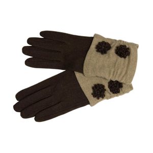 Перчатки женские шерстяные Tranini 30301 PERCH трикотажные