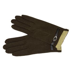 Перчатки женские шерстяные Tranini 30801 PERCH трикотажные