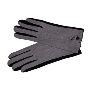 Перчатки женские шерстяные Tranini 30202 PERCH черные трикотажные