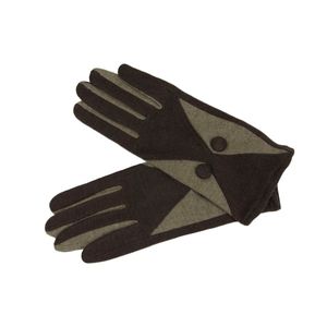 Перчатки женские шерстяные Tranini 30402 PERCH трикотажные