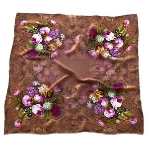 Женский платок Tranini 5353 PLATOK 3 из шелка премиум класса