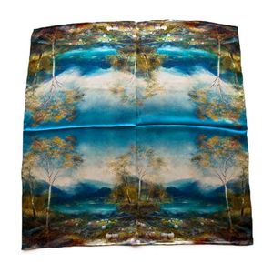 Платок шелк премиум Tranini 0126 PLATOK 10