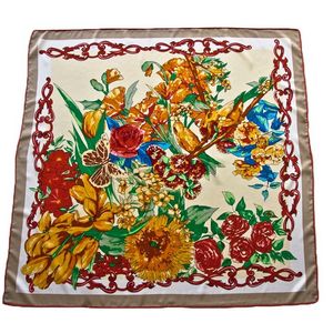 Шелковый платок Tranini 3351 PLATOK 2 с ручным краем