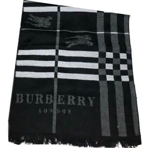 Шарф мужской  Burberry черный 1-0001