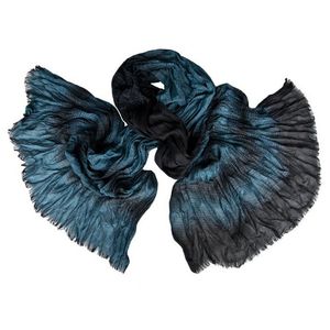 Мужской жатый шарф Tranini 0381 PAL 2 из хлопка с вискозой