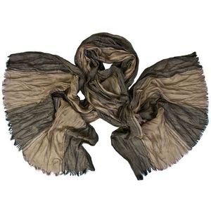 Мужской жатый шарф Tranini 0452 PAL 2 из хлопка с вискозой