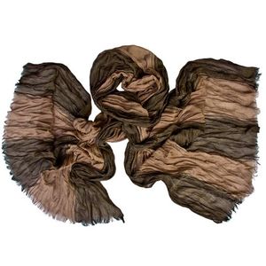 Мужской жатый шарф Tranini 0456 PAL 2 из хлопка с вискозой