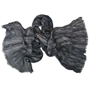 Мужской жатый шарф Tranini 0481 PAL 2 из хлопка с вискозой