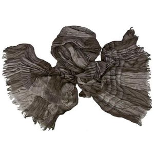 Мужской жатый шарф Tranini 0503 PAL 2 из хлопка с вискозой