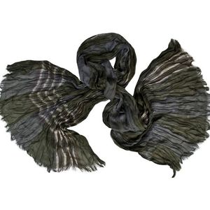 Мужской жатый шарф Tranini 0506 PAL 2 из хлопка с вискозой