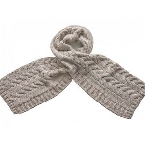 Шарф женский крупной вязки Tranini 7077 ART-1578  из альпаки и шерсти