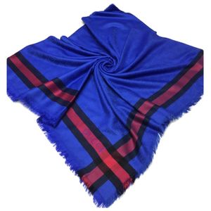 Платок Gucci яркий синий, 6022-1