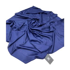 Шелковый платок Chanel 510198 синий