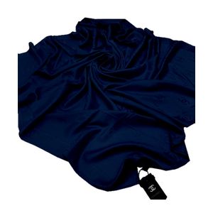 Шелковый платок Chanel 610193 синий