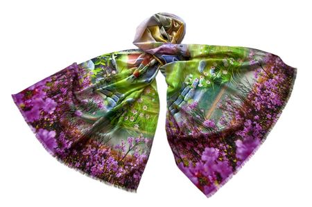 Палантин шерсть премиум Tranini 0001 PAL 12