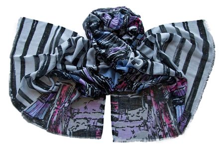 Льняной палантин Tranini 0927 PAL 3