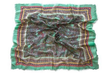 Платок хлопковый Tranini мята 0027