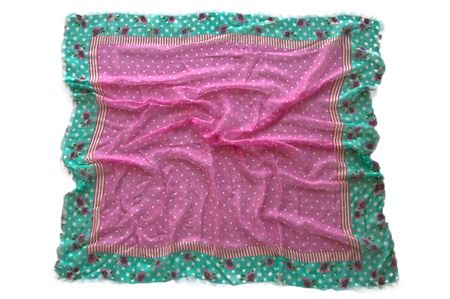 Платок хлопковый Tranini розовый 0101