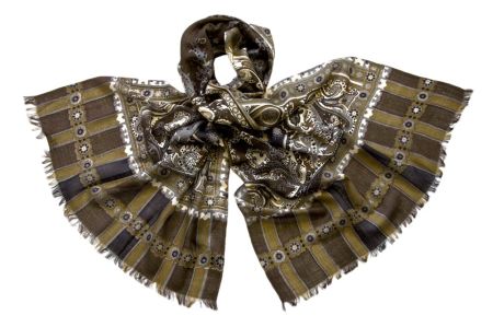 Палантин Tranini шерстяной  1051