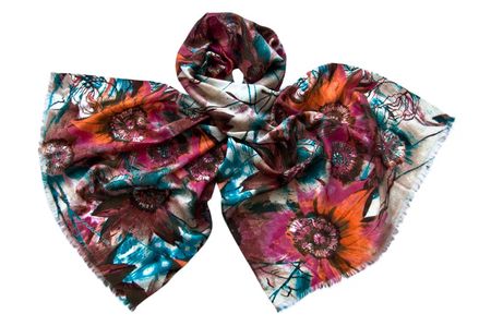 Палантин Tranini из шёлка и шерсти 0003