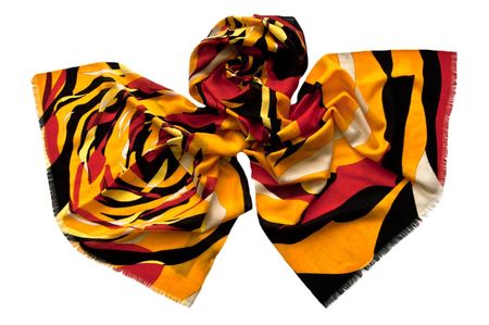 Палантин Tranini женский шерстяной желтый 0877