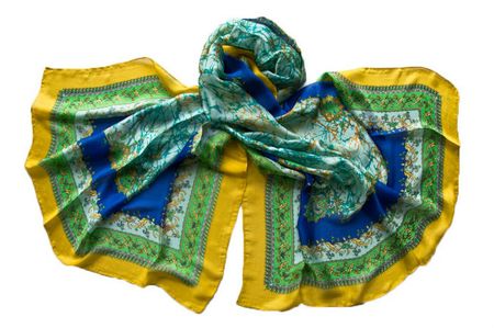 Палантин женский шёлковый Tranini  1204