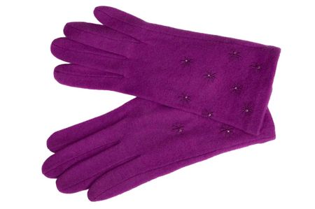 Перчатки женские шерстяные Tranini 01701 PERCH трикотажные