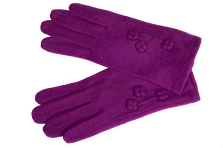 Перчатки женские шерстяные Tranini 01204 PERCH трикотажные