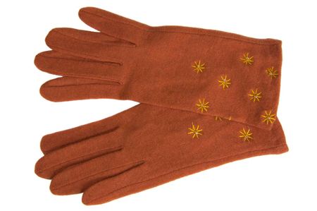 Перчатки женские шерстяные Tranini 01705 PERCH трикотажные