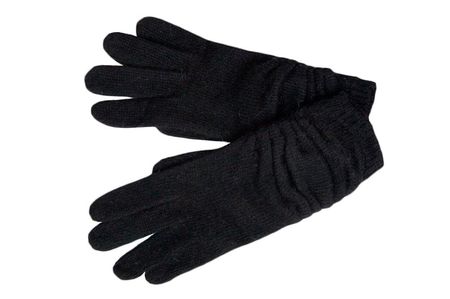 Женские шерстяные перчатки Tranini 00053 PERCH VYAZ вязаные