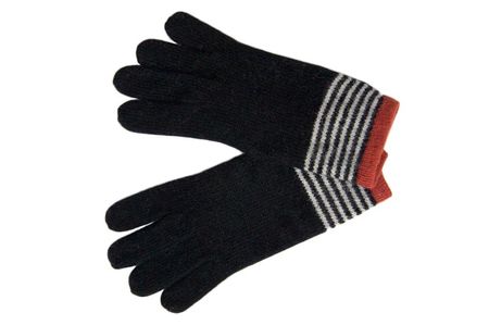 Женские шерстяные перчатки Tranini 00303 PERCH VYAZ вязаные