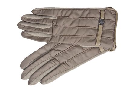 Женские перчатки Tranini 00002 PERCH шерсть с плащевкой