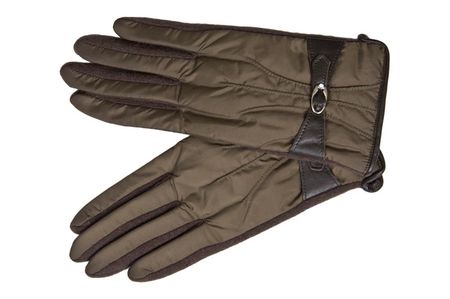 Женские перчатки Tranini 00102 PERCH шерсть с плащевкой