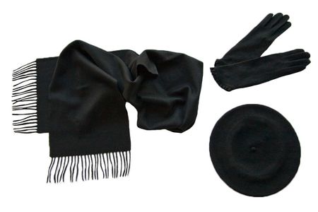 Комплект (берет, шарф, перчатки) 01021